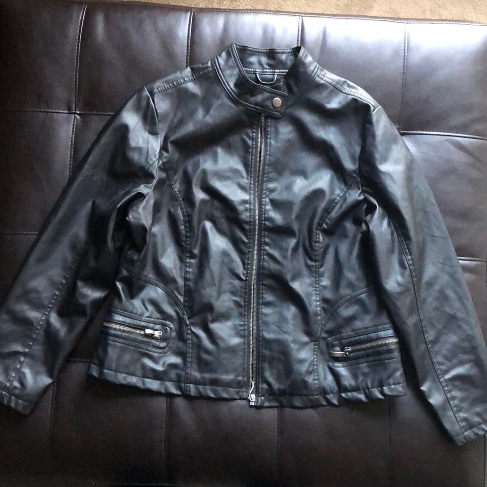 Leather jacket